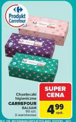 Carrefour Chusteczki higieniczne Carrefour oferta