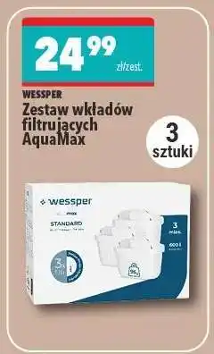 Biedronka Zestaw wkładów filtrujących AquaMax oferta