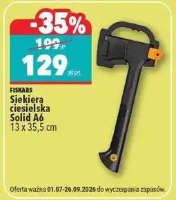 Biedronka Siekiera ciesielska Solid A6 oferta