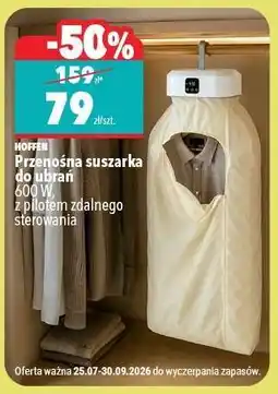 Biedronka Przenośna suszarka do ubrań oferta