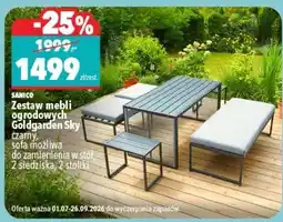 Biedronka Zestaw mebli ogrodowych Goldgarden Sky oferta