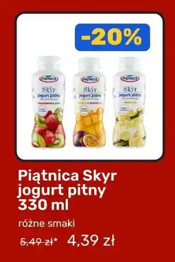 Biedronka Piątnica Skyr jogurt pitny 330 ml oferta