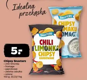 Netto Chipsy Snaxters oferta