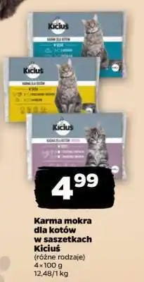 Netto Karma mokra dla kotów w saszetkach Kiciuś oferta