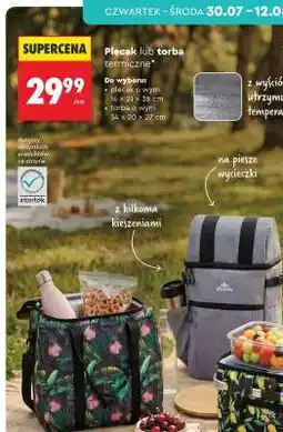 Biedronka Plecak lub torba termiczne oferta
