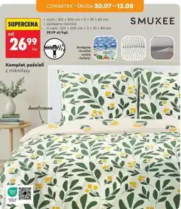 Biedronka Komplet pościeli z mikrofazy oferta