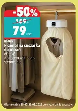 Biedronka Przenośna suszarka do ubrań oferta