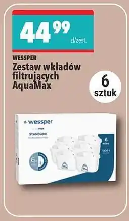 Biedronka Zestaw wkładów filtrujących AquaMax oferta