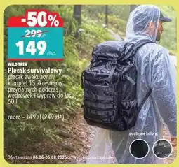 Biedronka Plecak survivalowy oferta