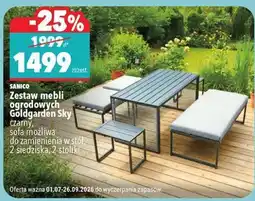 Biedronka Zestaw mebli ogrodowych Goldgarden Sky oferta