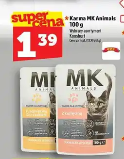Topaz Karma dla kota MK Animals z jagnięciną i kurczakiem oferta