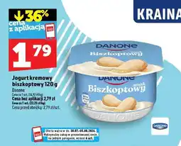 Topaz Jogurt kremowy biszkoptowy Danone oferta