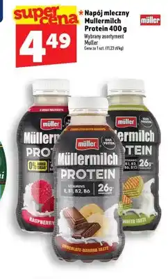 Topaz Napój mleczny Mullermilch Protein o smaku waflowym oferta