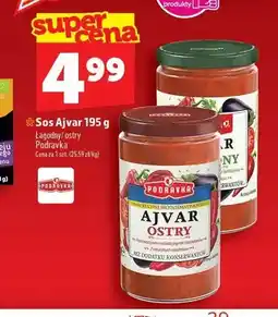 Topaz Sos Ajvar łagodny Podravka oferta