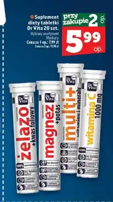 Topaz Suplement diety Dr Vita Magnez + potas oferta