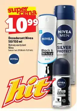 Topaz Dezodorant Nivea Black & White Invisible roll-on oferta