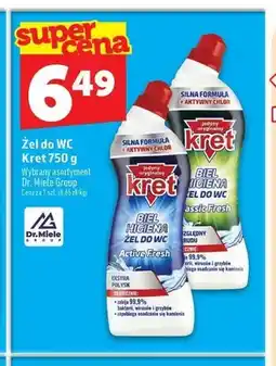 Topaz Żel do WC Kret Biel Higiena Active Fresh oferta