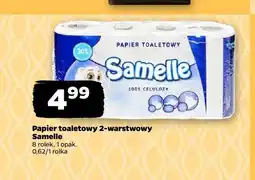 Netto Papier toaletowy 2-warstwowy Samelle 8-pak oferta