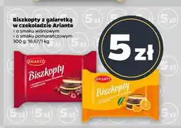 Netto Biszkopty z galaretką w czekoladzie Ariante o smaku pomarańczowym oferta