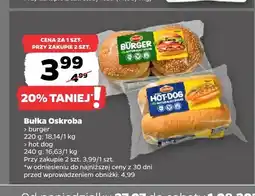 Netto Bułka burger Oskroba oferta