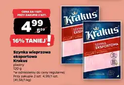 Netto Szynka wieprzowa eksportowa plastry Krakus oferta