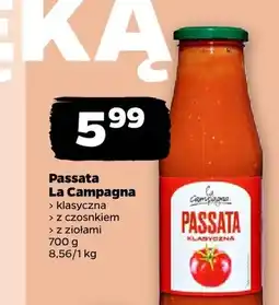Netto Passata z czosnkiem La Campagna oferta