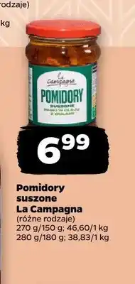 Netto Pomidory suszone w oleju z ziołami La Campagna oferta