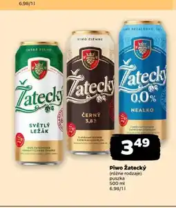 Netto Piwo Žatecký Světlý Ležák oferta