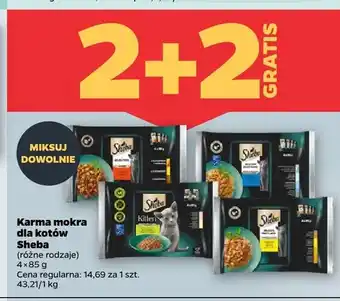 Netto Karma mokra dla kotów Sheba oferta