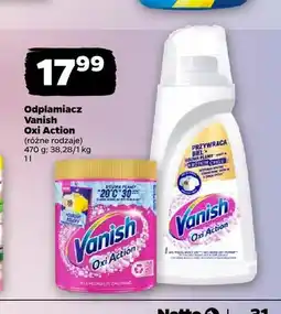 Netto Odplamiacz do kolorów Vanish Oxi Action oferta
