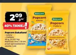 Netto Popcorn maślany Bakalland oferta