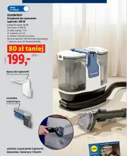 Lidl Urządzenie do czyszczenia tapicerki Silvercrest oferta