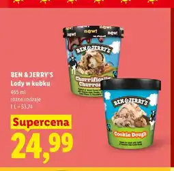 Lidl Lody w kubku Ben & Jerry's Churrifical Churros oferta