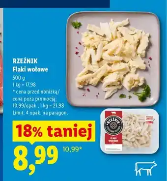 Lidl Flaki wołowe Rzeźnik oferta