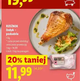 Lidl Indyk podudzia Rzeźnik oferta