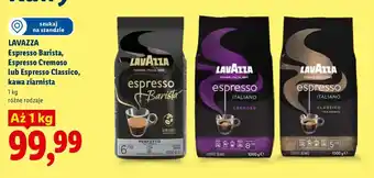 Lidl Kawa ziarnista Lavazza Espresso Barista oferta