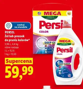 Lidl Proszek do prania kolorów Persil oferta