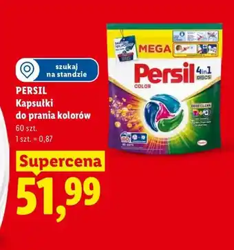 Lidl Kapsułki do prania kolorów Persil oferta
