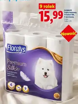 Lidl Papier toaletowy Floralys Premium Silk 4-warstwowy oferta