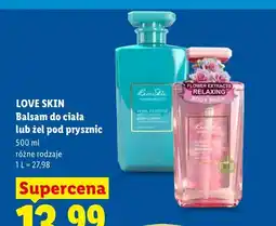 Lidl Balsam do ciała Love Skin oferta