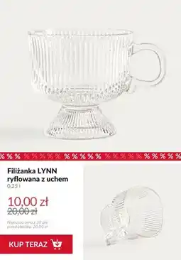 Homla Filiżanka LYNN ryflowana z uchem oferta