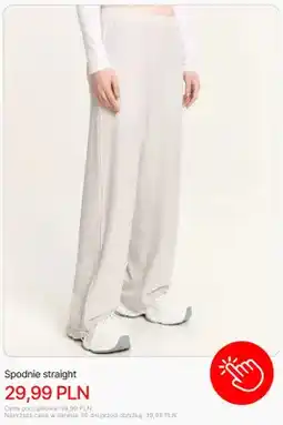 Cropp Spodnie straight Cropp oferta