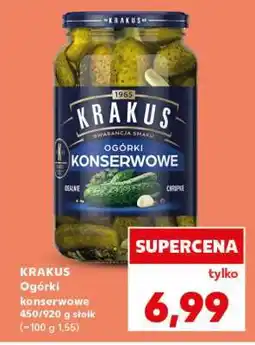 Kaufland KRAKUS Ogórki konserwowe oferta
