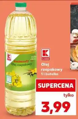 Kaufland Olej rzepakowy 1 l butelka oferta