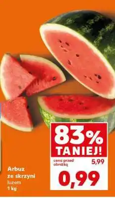 Kaufland Arbuz ze skrzyni luzem 1 kg oferta