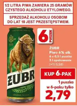 Kaufland Żubr oferta
