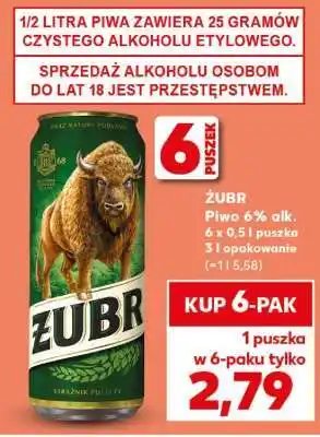 Kaufland Żubr oferta