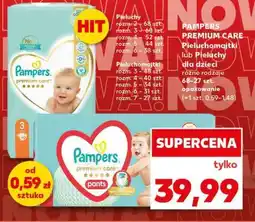Kaufland PAMPERS PREMIUM CARE Pieluchomajtki lub Pieluchy dla dzieci oferta