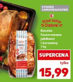 Kaufland Kaczka faszerowana jabłkami i żurawiną 1 kg oferta