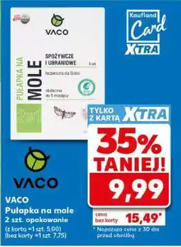 Kaufland VACO Pułapka na mole 2 szt. opakowanie oferta